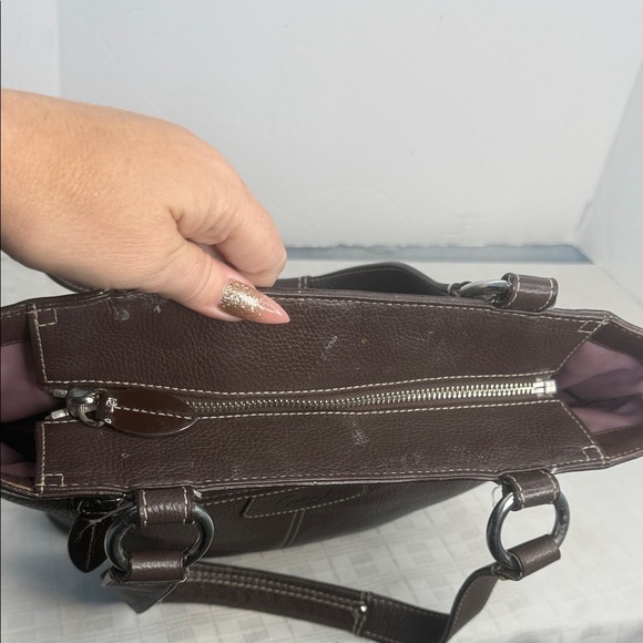 Coach Penelope Pebbled Leather Handbag - Picture 8 of 13